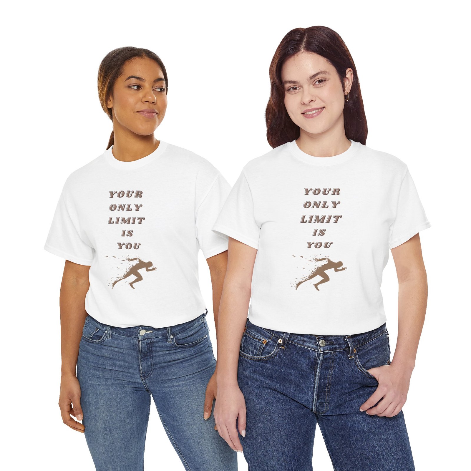 Unisex Your Only Limit Is You Heavy Cotton Tee - Image 25
