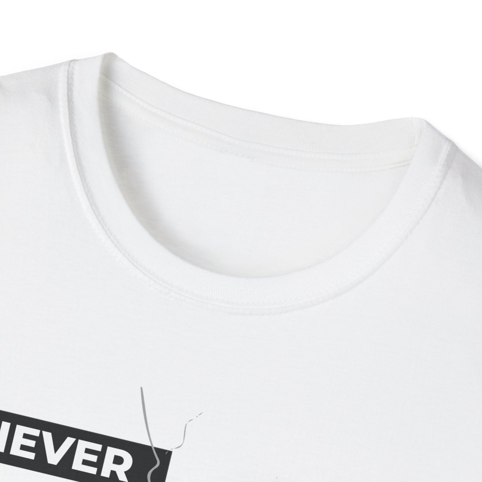 Unisex Never Give Up On Your Dreams Softstyle T-Shirt - Image 3