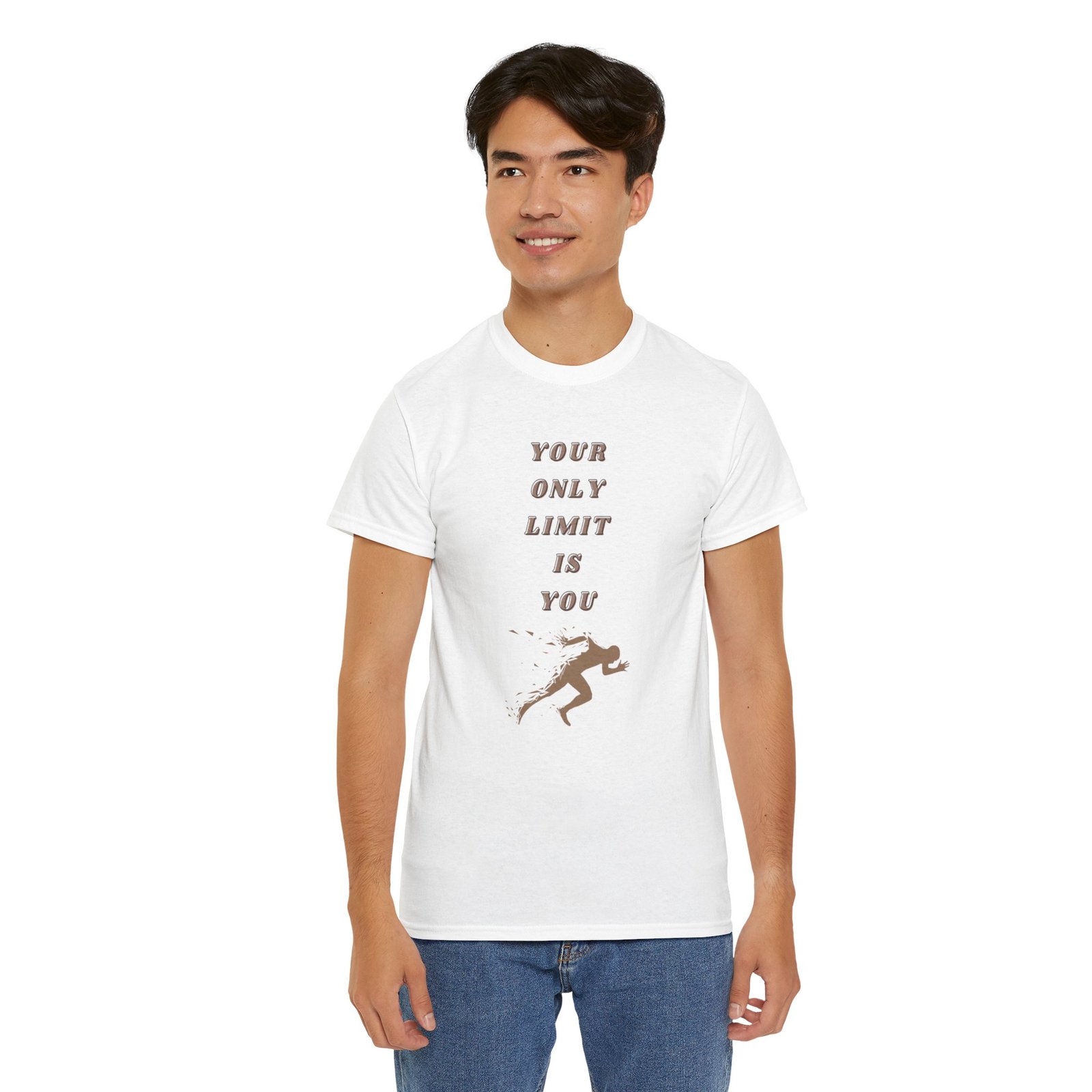 Unisex Your Only Limit Is You Heavy Cotton Tee - Image 21