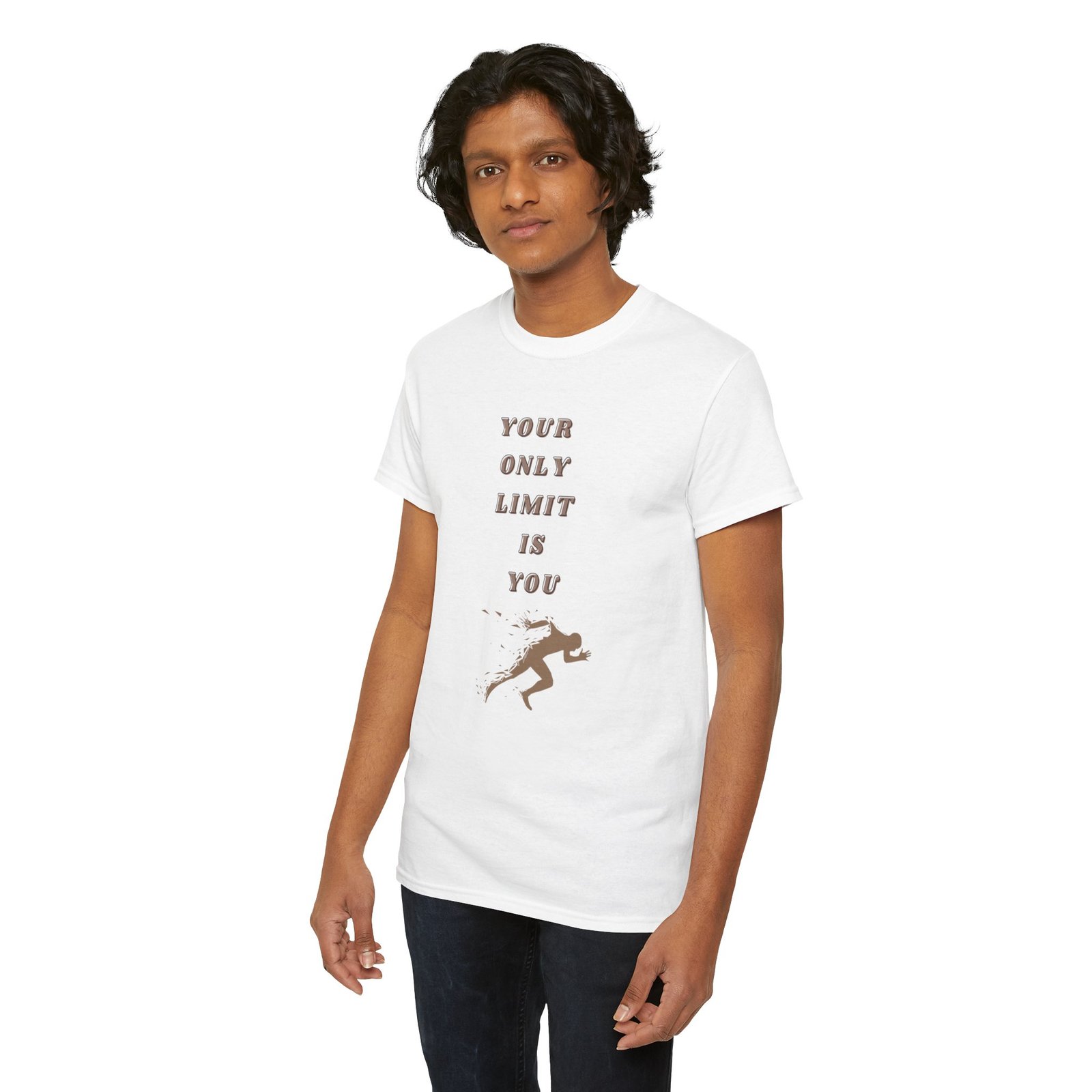 Unisex Your Only Limit Is You Heavy Cotton Tee - Image 19