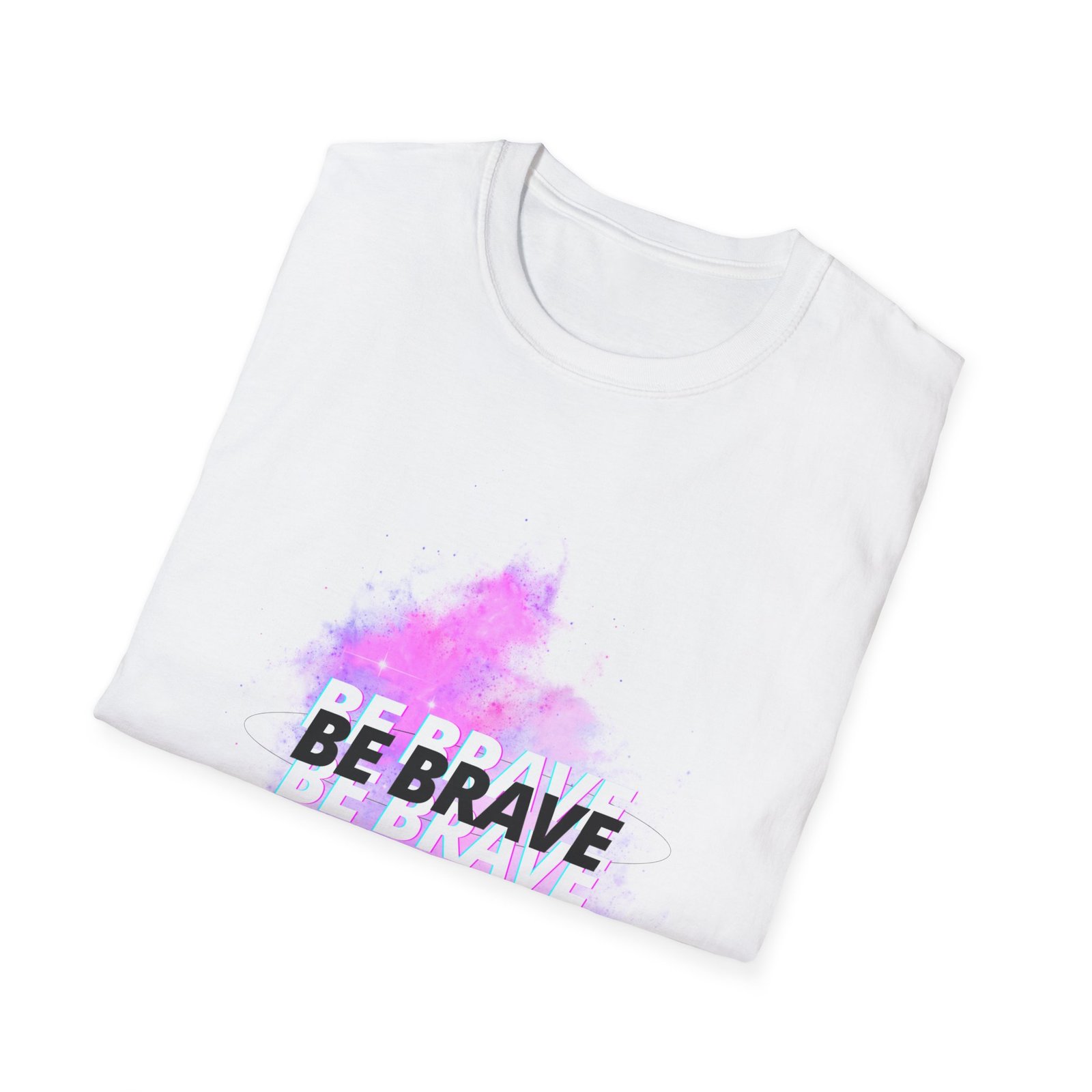 Unisex Be Brave Softstyle T-Shirt - Image 4